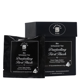 Bio Darjeeling First Flush, schwarzer Tee